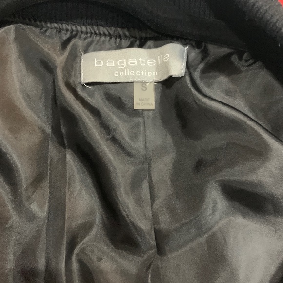 Moto jacket with butterfly and flower - Picture 7 of 7